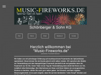 music-fireworks.de Webseite Vorschau