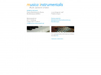 musica-instrumentalis.de Webseite Vorschau