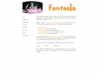 musical-fantasia.de Webseite Vorschau