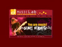 musiclab-institut.de Webseite Vorschau