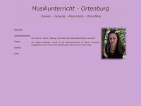 musik-ortenburg.de Webseite Vorschau