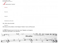 musikatelier-seebird.de Webseite Vorschau