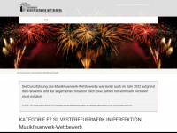 musikfeuerwerk-wettbewerb.de Webseite Vorschau