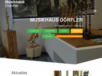 musikhaus-doerfler.de Webseite Vorschau
