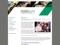 musikkolleg-gelsenkirchen.de Webseite Vorschau