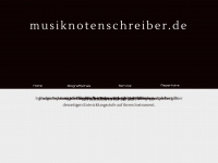 Musiknotenschreiber.de