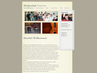 musikschule-schotten.de Webseite Vorschau