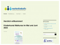mutterkindcafe.de Webseite Vorschau