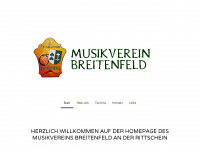 mv-breitenfeld.at Webseite Vorschau