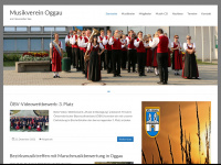 mv-oggau.at Webseite Vorschau