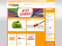 mwdental.ch Webseite Vorschau