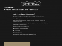 myelements.ch Webseite Vorschau