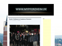 mypforzheim.de Webseite Vorschau