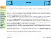 mysteryweekend.ch Webseite Vorschau