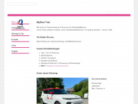 mythen-taxi.ch Webseite Vorschau