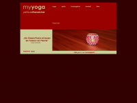 myyoga-plattling.de Webseite Vorschau