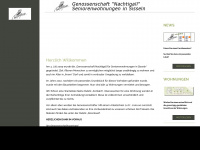 nachtigall-sisseln.ch Webseite Vorschau