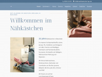 naehkaestchen-lg.com Webseite Vorschau