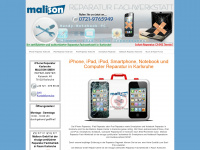 iphone-reparatur-karlsruhe.com Webseite Vorschau
