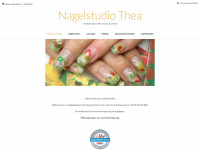 nagelstudio-thea.at Webseite Vorschau