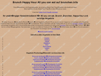 brunchen.info Webseite Vorschau