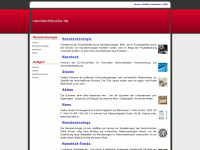 nanotechstocks.de Webseite Vorschau