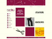nanou-mode.de Webseite Vorschau