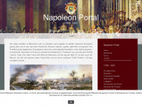napoleonportal.de Webseite Vorschau