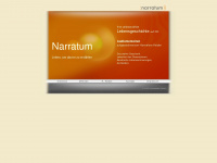 narratum.de Webseite Vorschau