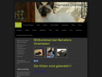 narrators-orientalen.de Webseite Vorschau