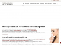 nasen-chirurgie.at Webseite Vorschau