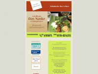 naske-restaurant.de Webseite Vorschau