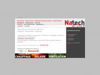 natech.ch Webseite Vorschau
