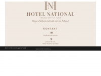national-hotel.de Webseite Vorschau