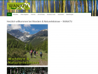 wanatu.de Webseite Vorschau