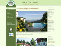 natur-gut-lassen.at Webseite Vorschau