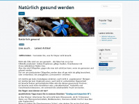natur-heil.de Webseite Vorschau