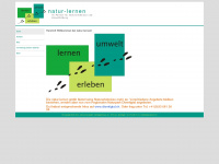 natur-lernen.ch Webseite Vorschau