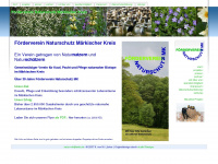 natur-mk.de Webseite Vorschau