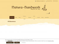 natura-handwerk.ch Webseite Vorschau