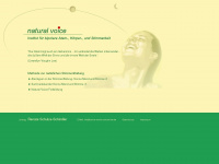 natural-voice.de Webseite Vorschau