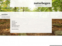 naturbogen.de Webseite Vorschau