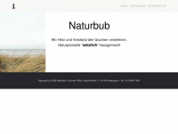 naturbub.de Webseite Vorschau