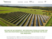 naturenergy.de Webseite Vorschau