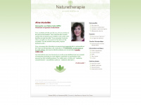 naturetherapie.ch Webseite Vorschau