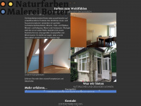 naturfarbenmalerei-borter.ch Webseite Vorschau