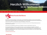 naturfreunde-biel.ch Webseite Vorschau
