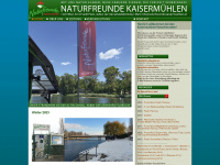 naturfreunde-kaisermuehlen.at Webseite Vorschau