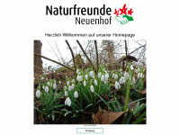 naturfreunde-neuenhof.ch Webseite Vorschau