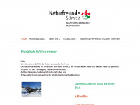 naturfreunde-solothurn.ch Webseite Vorschau